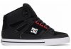 DC Spartan WC High Top Multicolor (Black/Red/Black - Combo)