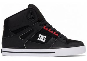 DC Spartan WC High Top Multicolor (Black/Red/Black - Combo)