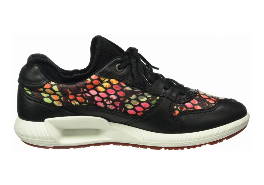 Ecco CS16 Low Black (Black/Flower Print50155)