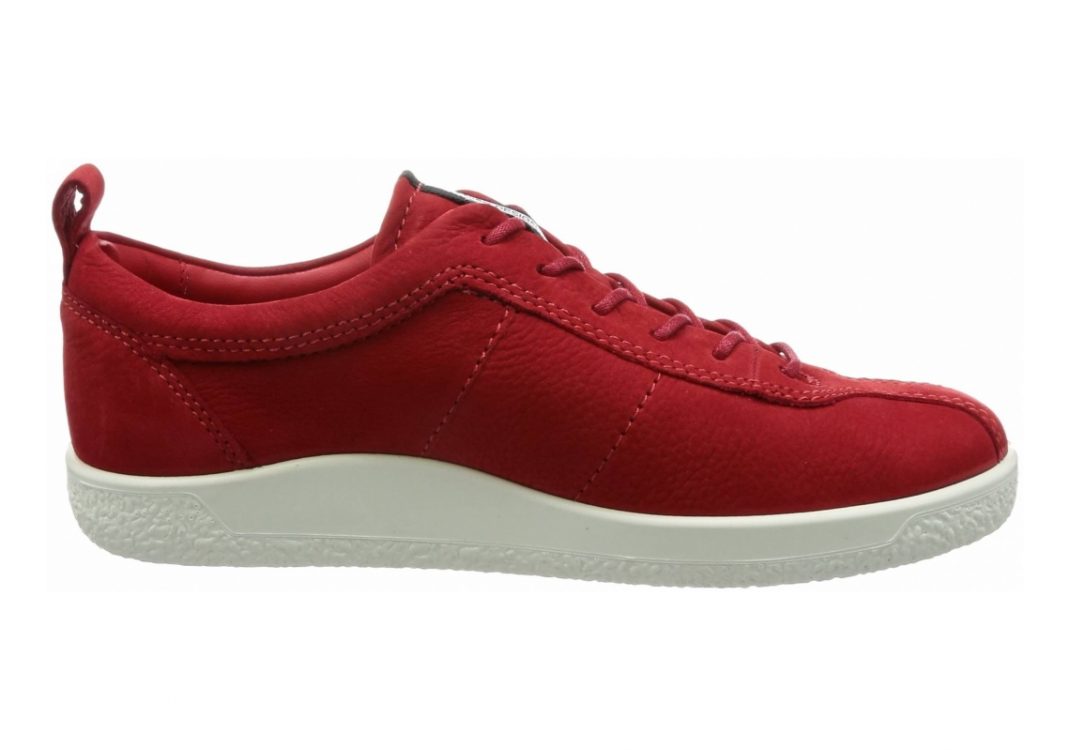 Ecco Soft 1 Sneaker Chili Red
