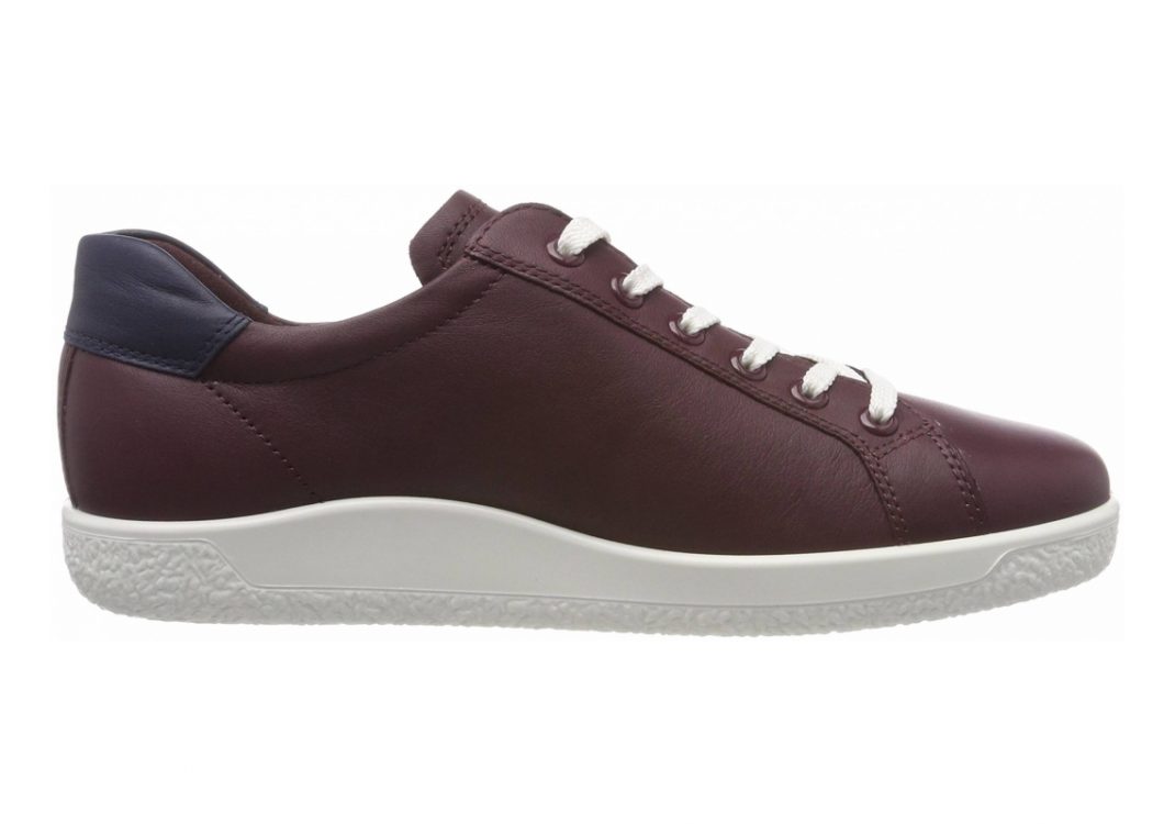 Ecco Soft 1 Sneaker Red (Wine 1278)
