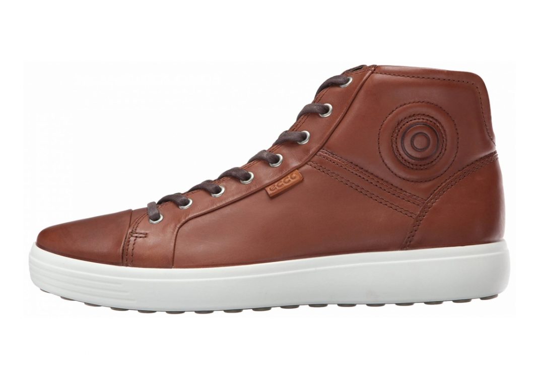 Ecco Soft 7 High Top Mahogany (Mahogany2195)