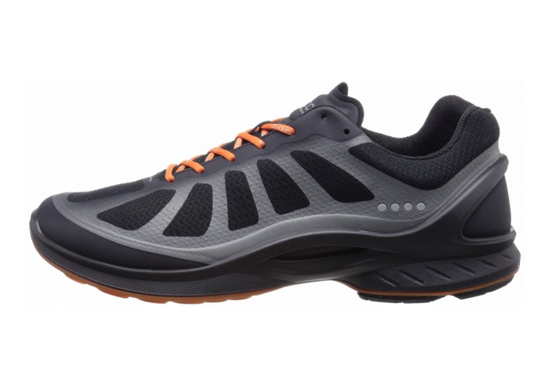 Ecco BIOM Fjuel Racer Black/Black/Orange