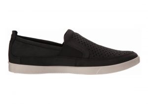 Ecco Collin Perf Slip On Black
