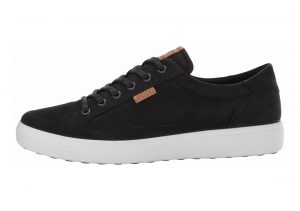 Ecco Soft 7 Sneaker Black Nubuck