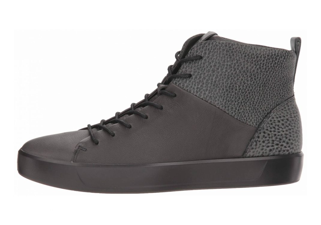Ecco Soft 8 High Top Black