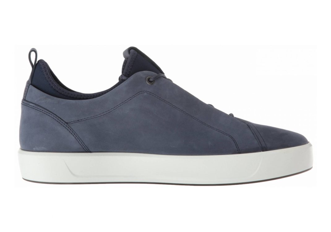 Ecco Soft 8 Tie Blue