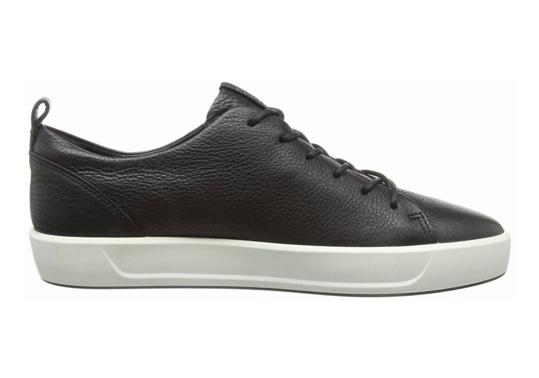 Ecco Soft 8 Tie Black Low