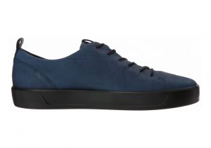 Ecco Soft 8 Tie Indigo Black
