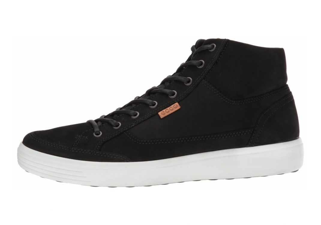 Ecco Soft 7 High Top Black
