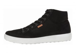 Ecco Soft 7 High Top Black