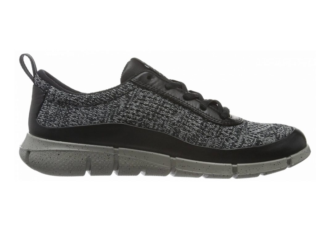 Ecco Intrinsic Knit Black/Concrete