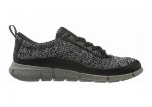 Ecco Intrinsic Knit Black/Concrete