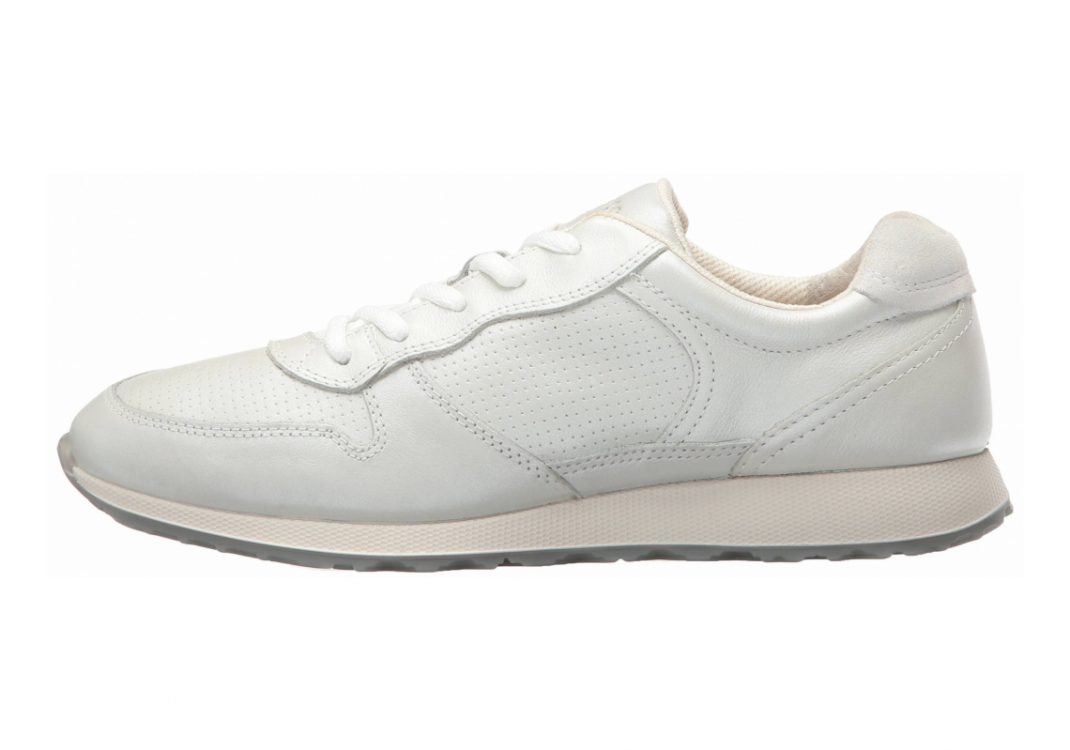Ecco Sneak Tie White/Shadow White