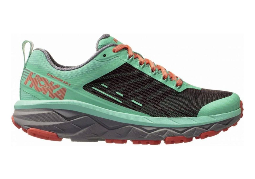 Hoka One One Challenger 5 ATR Green / Grey / Orange