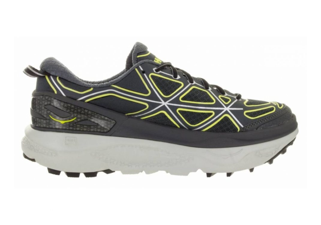 Hoka One One Mafate 4 GREY / CITRUS