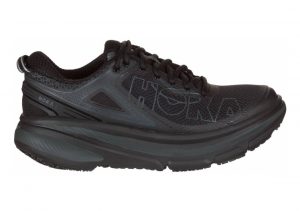 Hoka One One Bondi 4 Black Leather