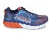 Hoka One One Arahi Medieval Blue/Red Orange