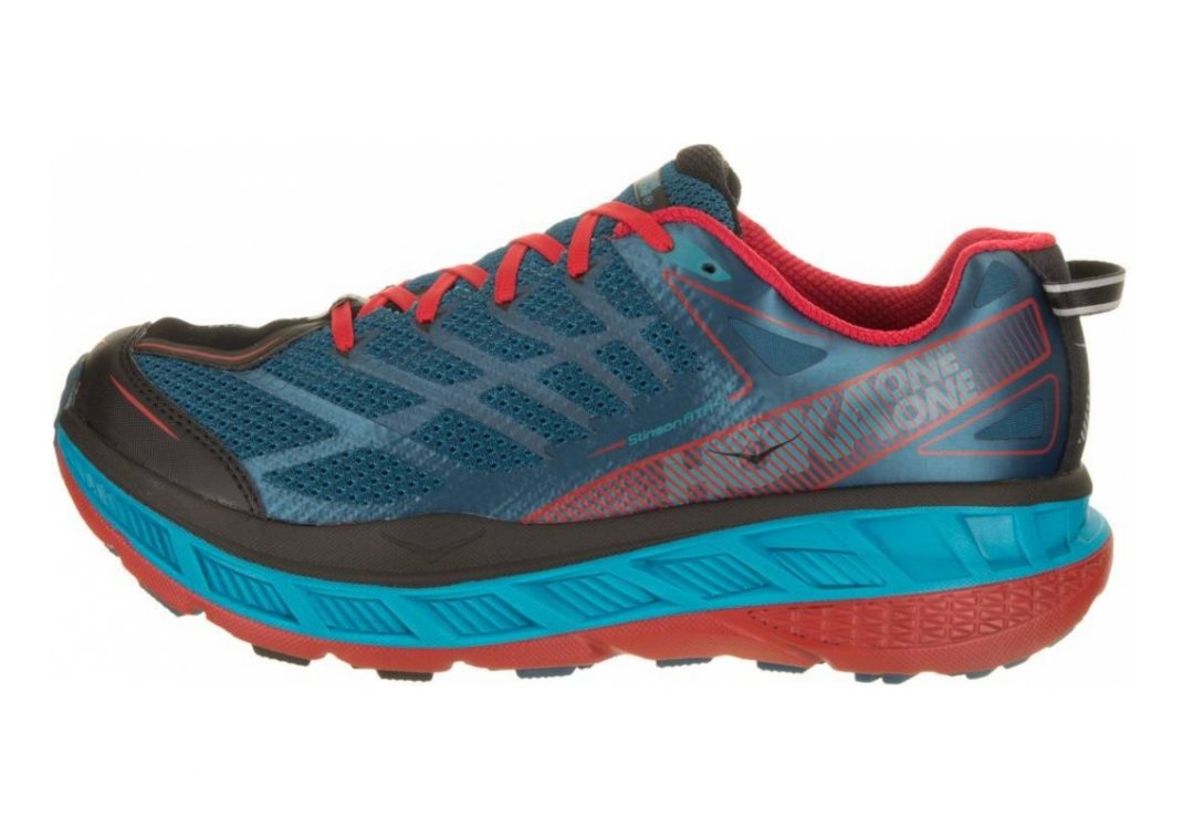 Hoka One One Stinson ATR 4 Blue Coral/True Red