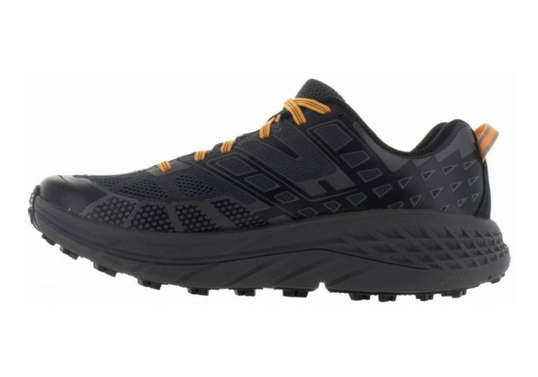 Hoka One One Speedgoat 2 Black/Kumquat
