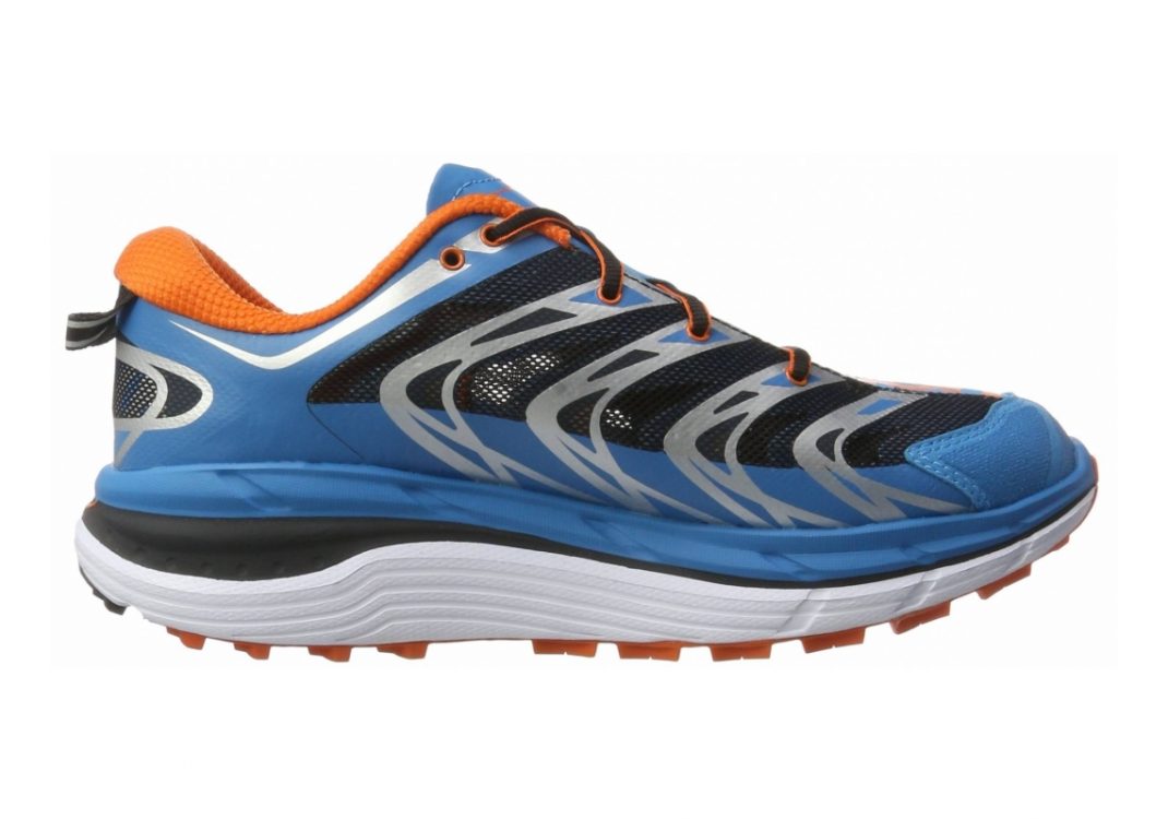 Hoka One One Speedgoat Blue/Red Orange