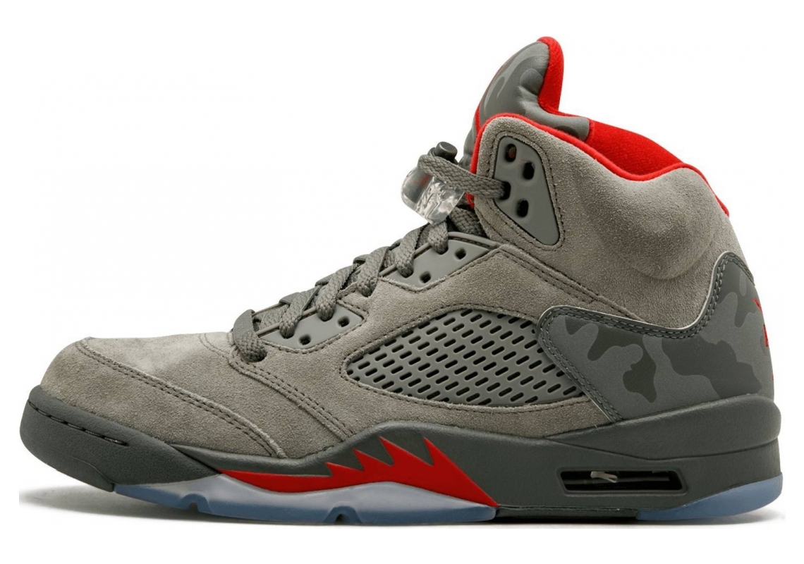 air jordan 5 retro dark stucco university red