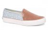 Keds Double Decker Velvet Denim/Light Pink