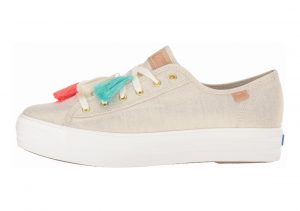 Keds Triple Kick Tassel Beige