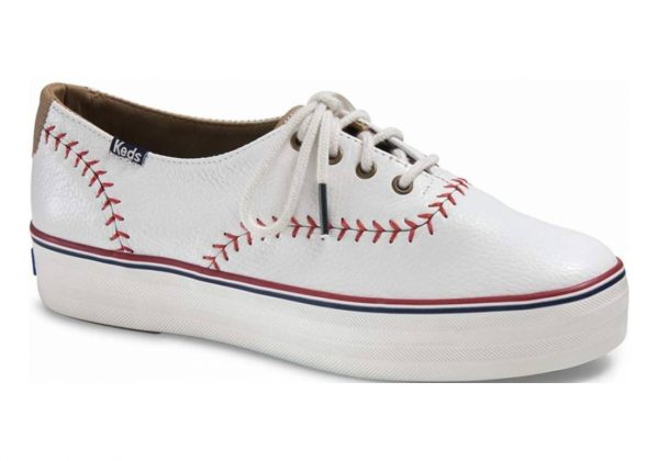 Keds Triple Pennant Leather White