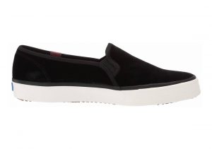 Keds Double Decker Velvet Black
