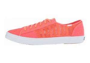 Keds Kickstart Striped Mesh Coral