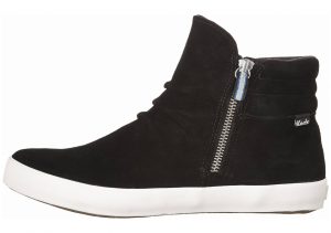 Keds Midtown Zip Suede WX Black