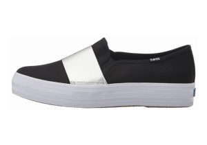 Keds Triple Bandeau Canvas Black/Silver