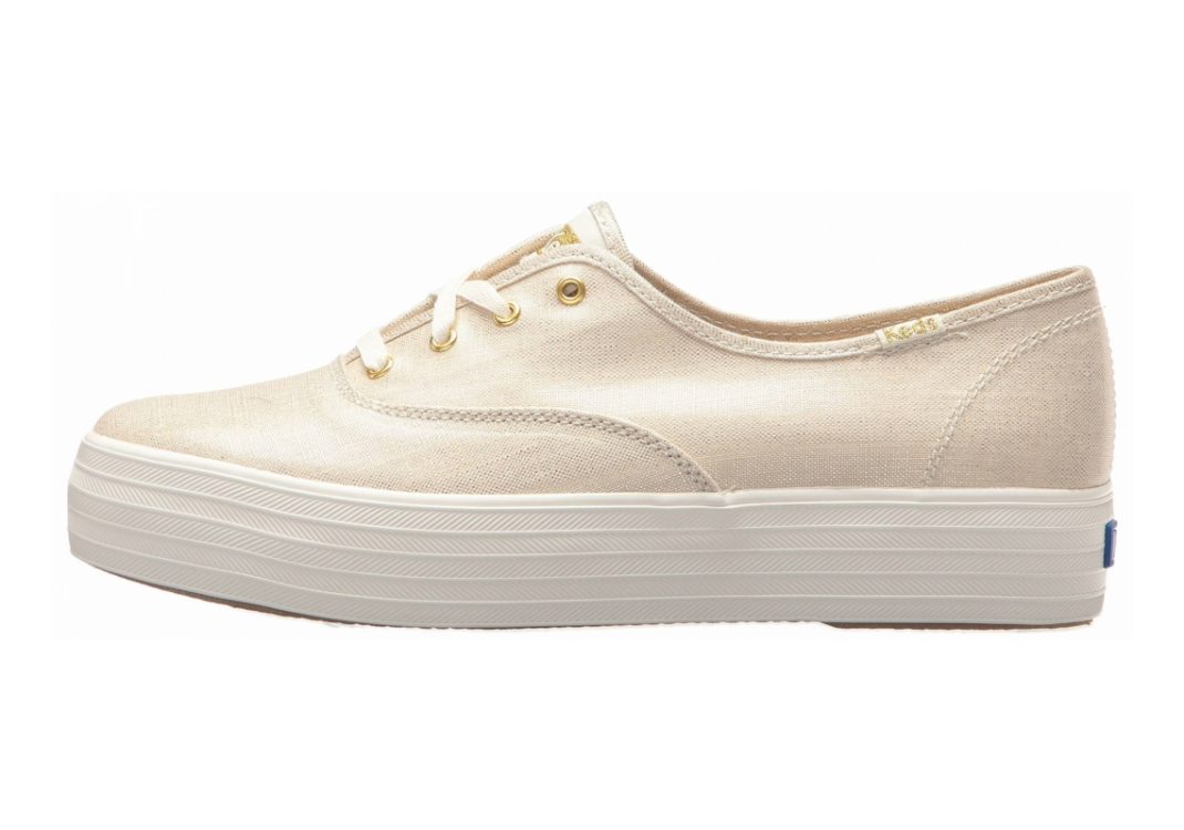 Keds Triple Metallic Gold