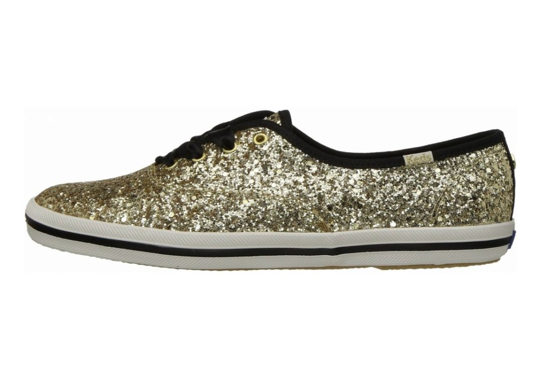 Keds x Kate Spade New York Champion Glitter Gold