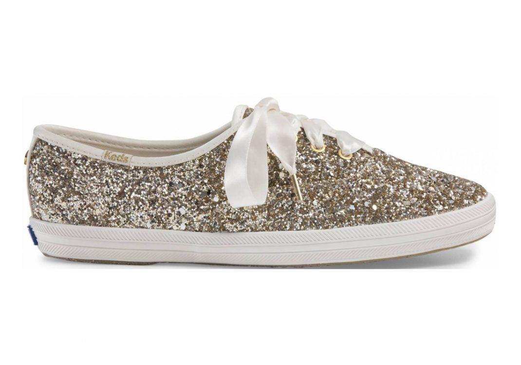 Keds x Kate Spade New York Champion Glitter Gold