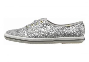 Keds x Kate Spade New York Champion Glitter Silver