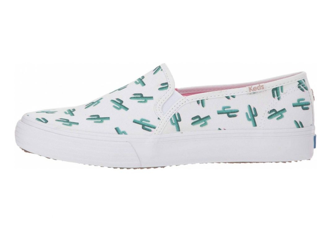 Keds Double Decker White Multi Canvas
