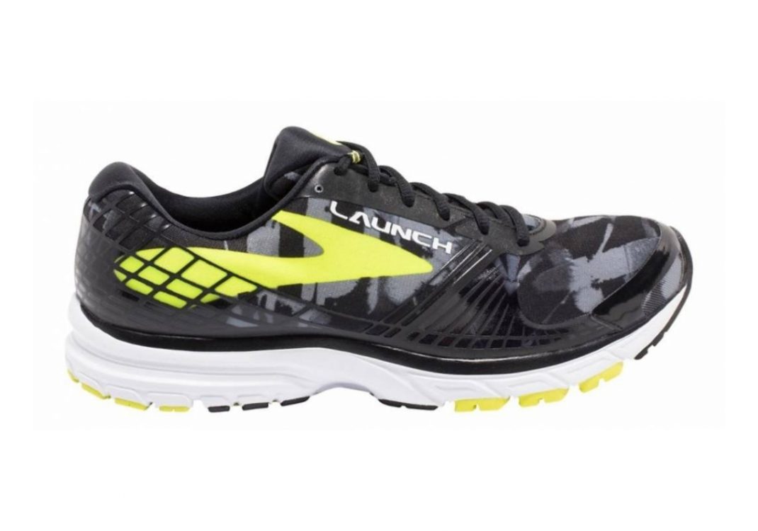 Brooks Launch 3 Black / Lime