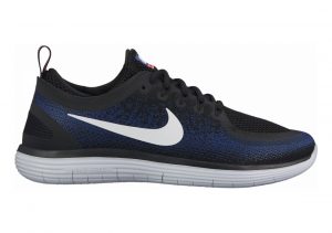 Nike Free RN Distance 2 Black / White / Deep Royal Blue / Hot Punch