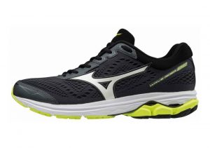 Mizuno Wave Rider 22 Dark Shadow / White / Safety Yellow