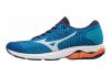 Mizuno WaveKnit R2 Nautical Blue / White / Red Orange