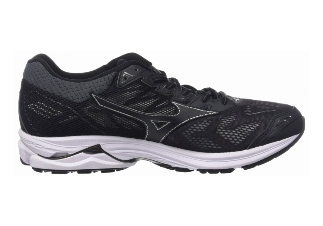 Mizuno Wave Rider 21 Black / Black / Silv