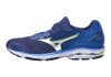 Mizuno Wave Rider 19 (07) Twilight Blue/Silver/Green Gecko