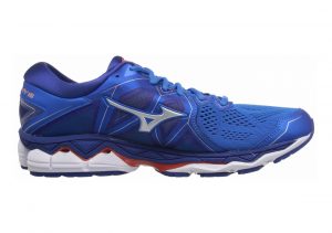 Mizuno Wave Sky 2 Directoire Blue/Cherry Tomato