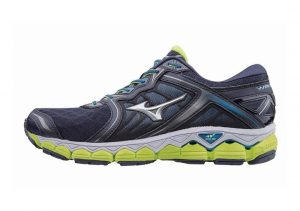 Mizuno Wave Sky Multicolore (Peacoat/Silver/Safetyyellow)