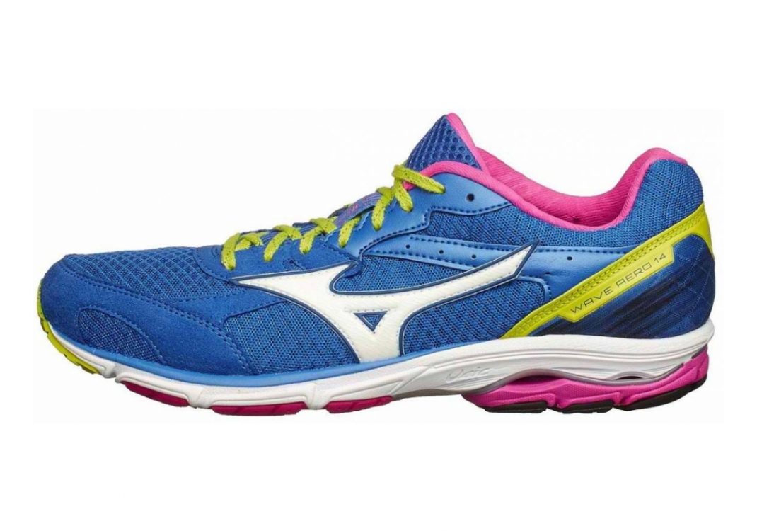 Mizuno Wave Aero 14 blauw