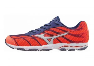 Mizuno Wave Hitogami 3 Fiery Coral/Blue Depths