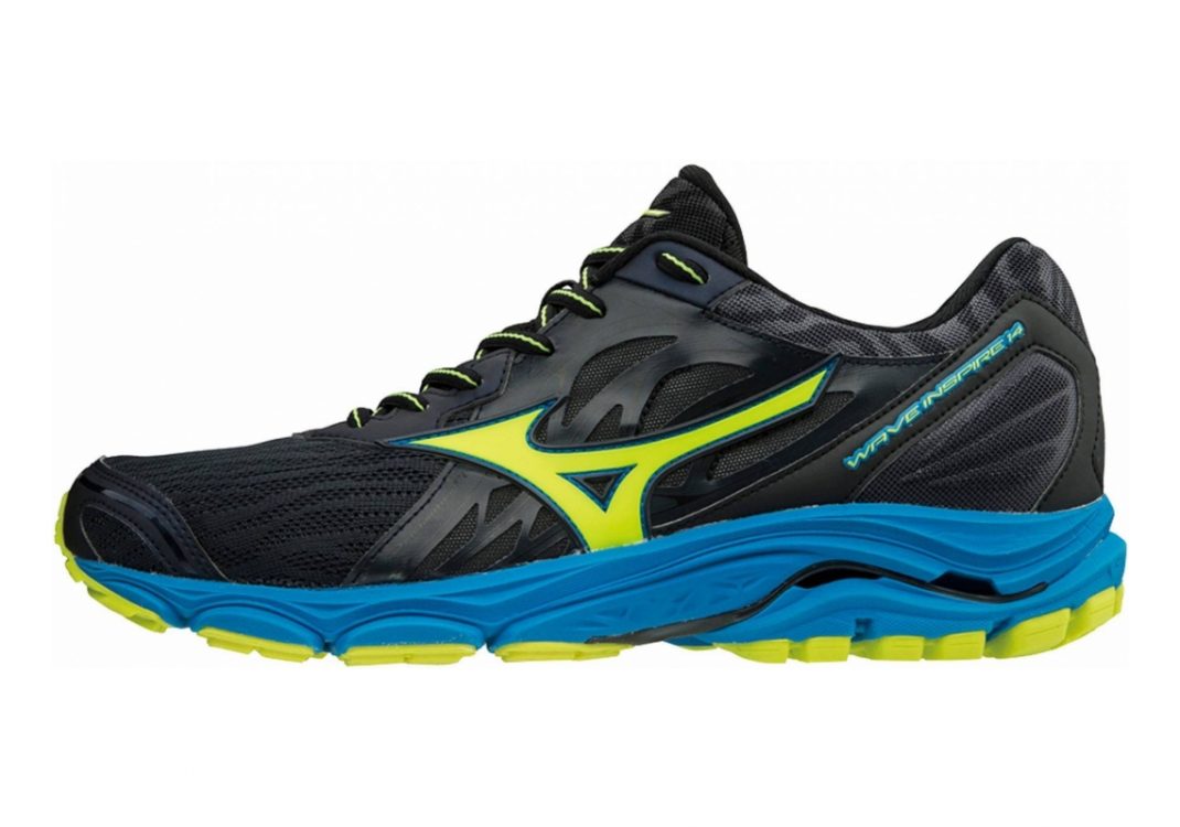 Mizuno Wave Inspire 14 Ombre Blue / Safety Yellow / Directoire Blue