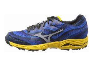 Mizuno Wave Kazan Dressblue/Silver/Spectrayellow